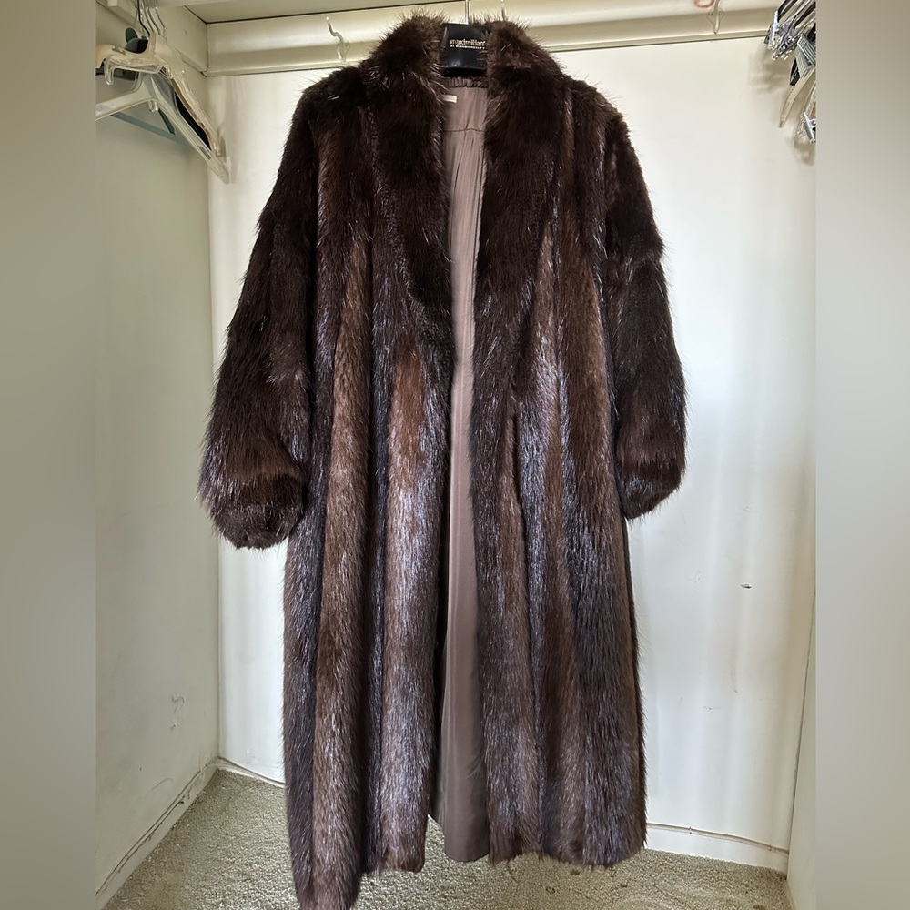 Luxurious Brown Fur Coat